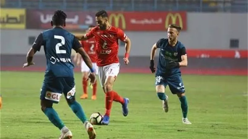 إنبي يمنع الأهلي من التسجيل فى الشوط الأول