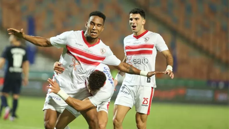 الجزيري ودونجا على دكة بدلاء الزمالك أمام الداخلية