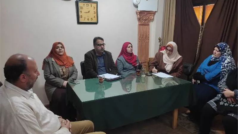 تدوير المخلفات للحفاظ على البيئة بندوة بحى ثان الزقازيق