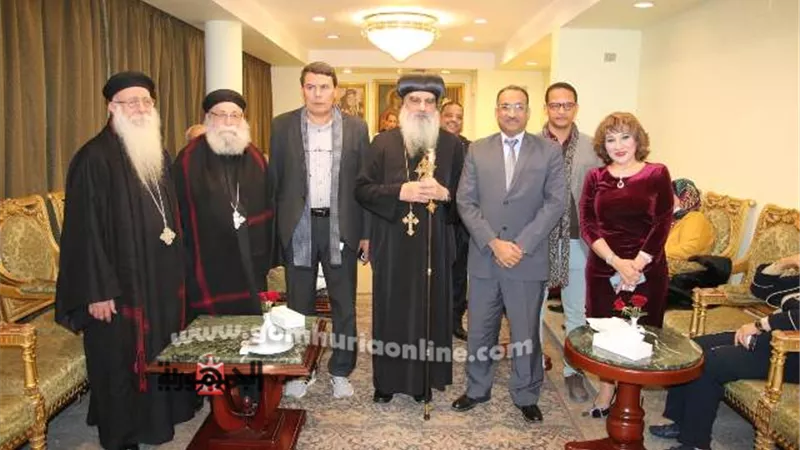 رئيس جامعة طيبة يهنئ قيادات الكنائس بعيد الميلاد المجيد