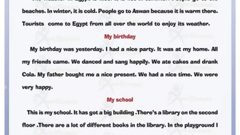 مراجعة براجراف لمنهج جامب ابورد للصف السادس الابتدائي الترم الاول