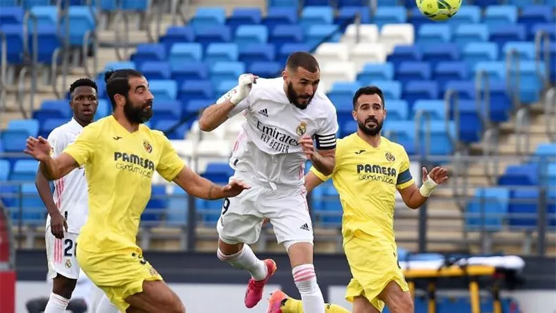 فياريال يهزم ريال مدريد بثنائية فى الدوري الإسبانى