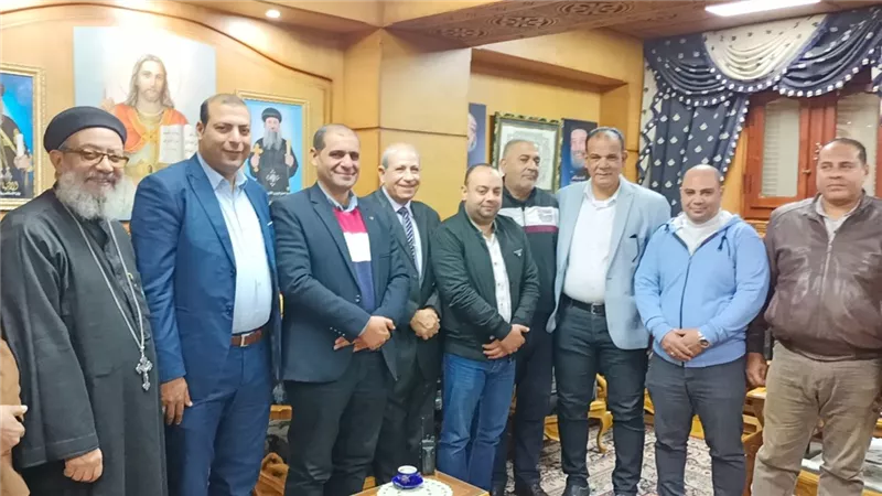 مستقبل وطن بكفرالشيخ يشارك الأخوة الأقباط احتفالاتهم بعيد الميلاد