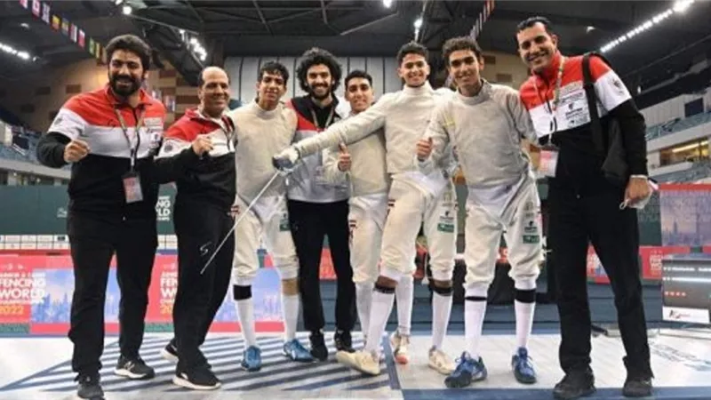 منتخب مصر يحقق برونزية كأس العالم لشباب سلاح السيف