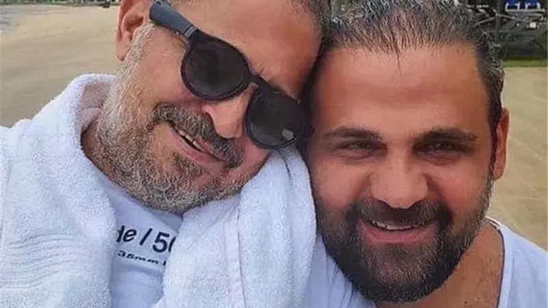 الفنانة نجاح سلام تنعي نجل الفنان جورج وسوف