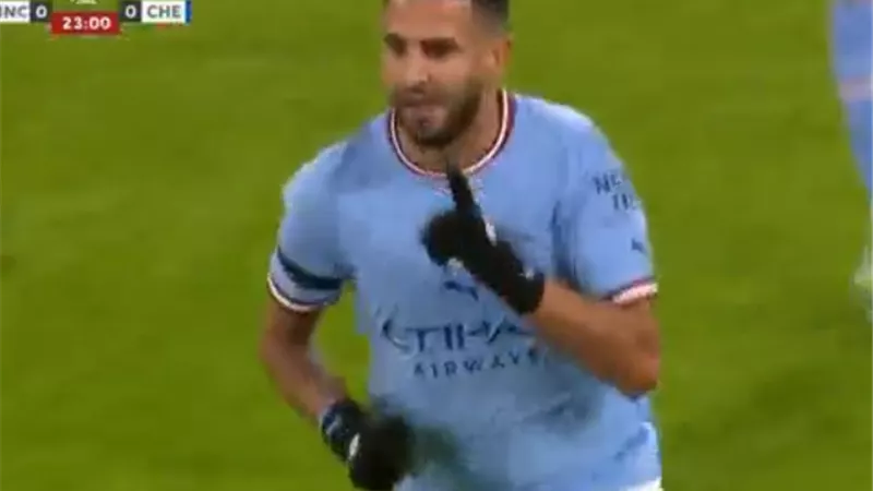 محرز يتألق.. مانشستر سيتى يقسو على تشيلسى برباعية فى كاس الاتحاد