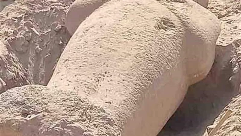 سقوط لصوص الأثار قبل سرقتهم تمثالا فرعونيا بشلال أسوان