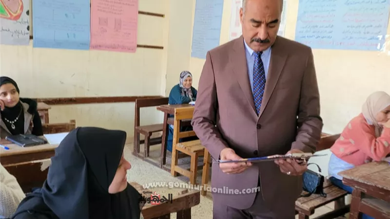 بدء إمتحانات الفصل الدراسى الأول بالتعليم العام بالمنوفية