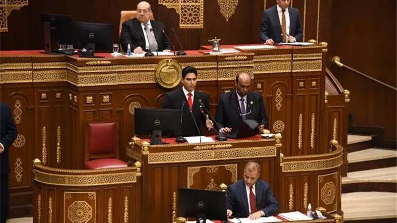 مجلس الشيوخ يناقش دراسة عن 