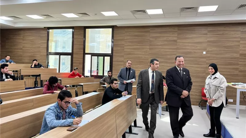 انطلاق اختبارات الفصل الدراسي الاول بجامعة المنصورة الجديدة