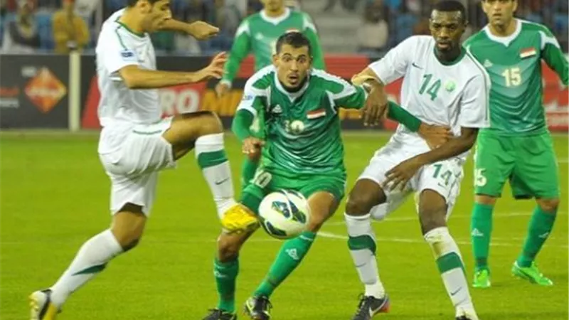 شاهد .. فرحة جماهير العراق بالهدف الأول أمام السعودية بـ خليجى 25
