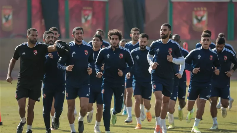 الأهلي يستأنف تدريباته استعدادا لمواجهة المصري