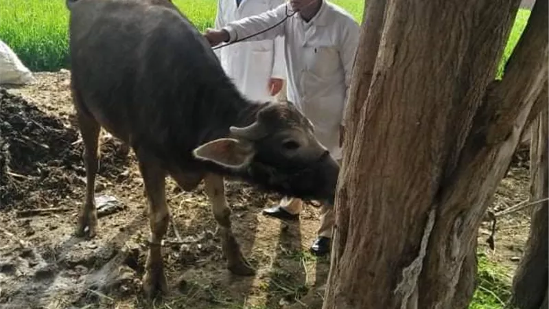 جامعة الزقازيق توجه قافلة بيطرية لقرية أولاد سيف