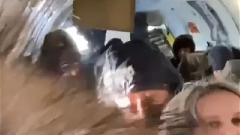 باب الطائرة انفتح فى الجو.. والركاب عاشوا لحظات هلع