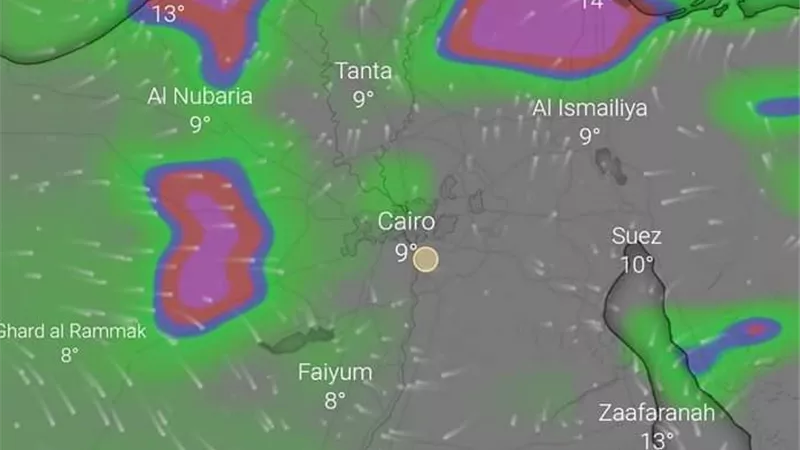الارصاد :تحسن في الأحوال الجوية علي كافة الانحاء وتحذر من الشبورة