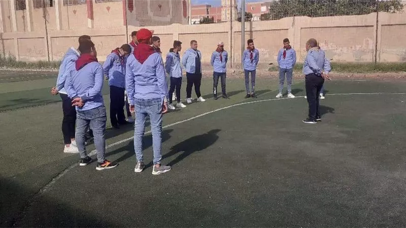 شباب كفر الشيخ تقيم سلسلة من المعسكرات التدريبية لعشائر الجوالة