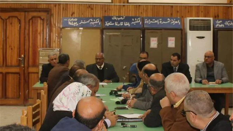 حجازي يؤكد على تأمين حجرات الكنترولات وتكثيف المتابعة الليلية