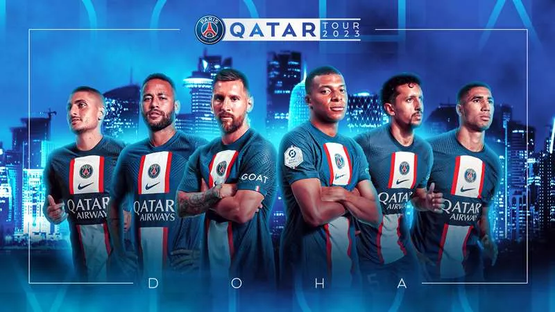 باريس سان جيرمان يعلن برنامج رحلة الدوحة ومواجهة الهلال والنصر