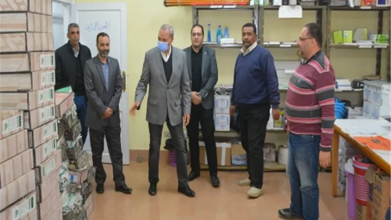 محافظ القليوبية يتفقد مراكز معلومات الشبكات الأرضية بـ3 مدن.. صور