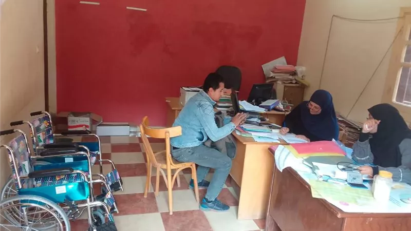 لجنة لمتابعة الموقف التنفيذي لمشروعات الخطة الاستثمارية بسمسطا