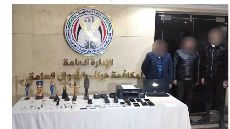 كواليس مداهمة فيلا عصابة الأثار المقلدة بالقاهرة