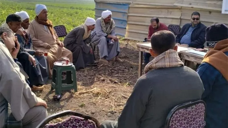 ندوة حقلية بقرية ابو صير بالواسطي ضمن مبادرة ازرع