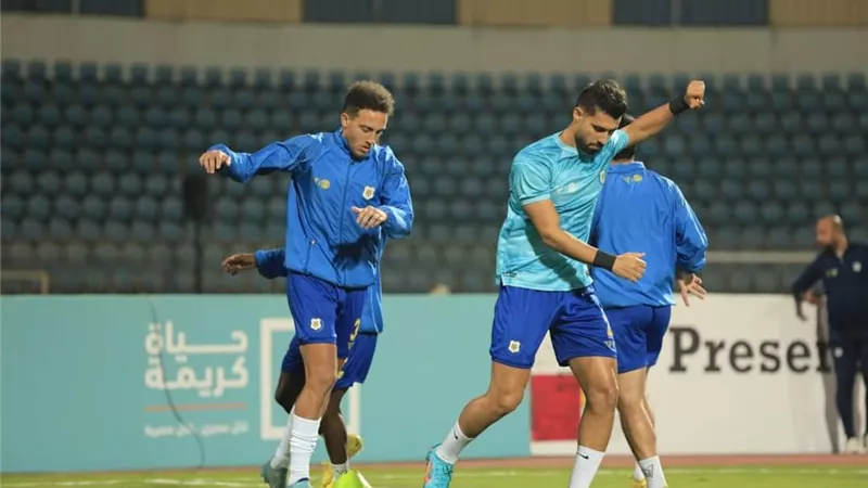 بعد اصابة المحمدى.. تدريبات خفيفة لثنائي الإسماعيلي