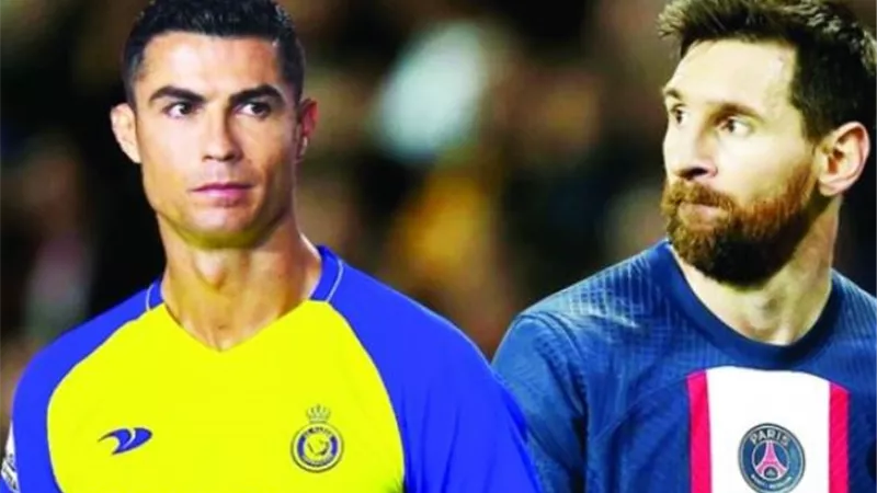 مواجهة ميسي ورونالدو تحقق رقماً قياسياً في السعودية