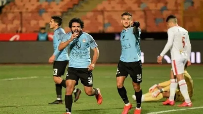 المصري يفاوض هدف الزمالك فى المحلة