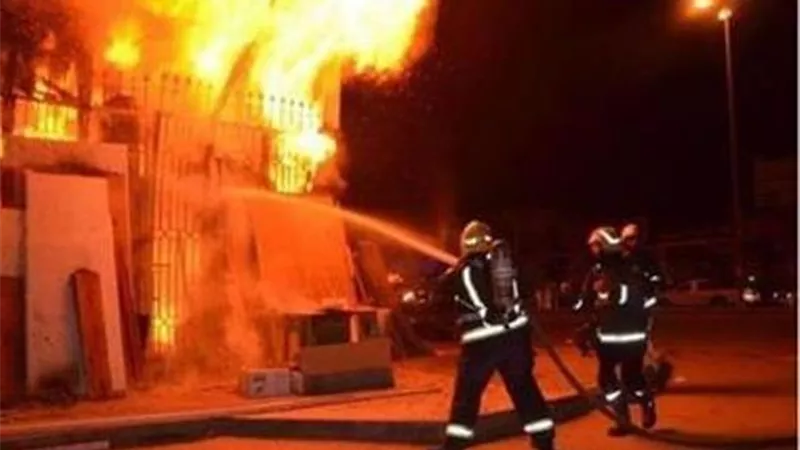 إخماد حريق بمنزل بالفيوم دون إصابات