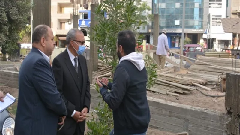 محافظ القليوبية يتابع المشروعات الجاري تنفيذها بمدينة بنها..صور