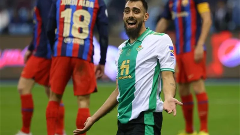 فيديو..التعادل الثانى لريال بيتيس أمام عن برشلونة بالسوبرالإسبانى