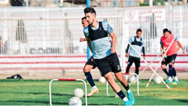 أحمد فتوح وعبد الله جمعة ينتظمان في تدريبات الزمالك