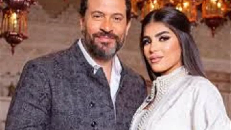 زوجة ماجد المصرى تخطف الانظار.. صور