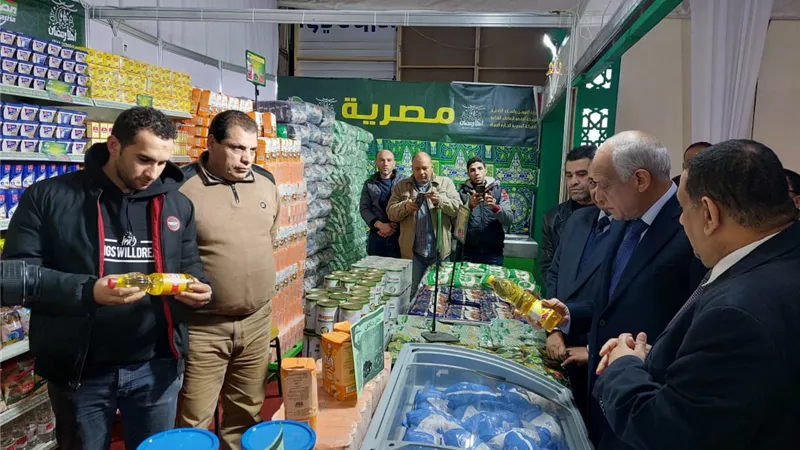 محافظ الجيزة يتابع الإستعدادات النهائية لإفتتاح معارض أهلا رمضان