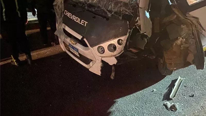 اصابة 9 امناء شرطة وضابط في انقلاب ميني باص تابع لوزارة الداخلية بالدقهلية.. صور