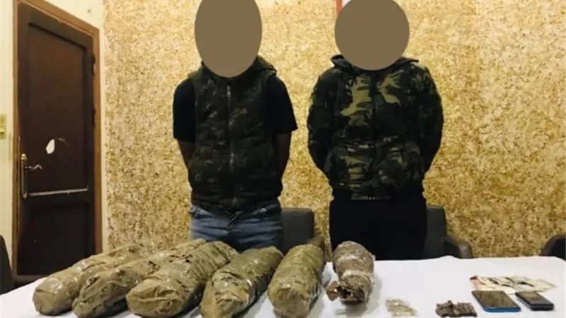 ضبط شخصين بـ كمية من المواد المخدرة في شمال سيناء
