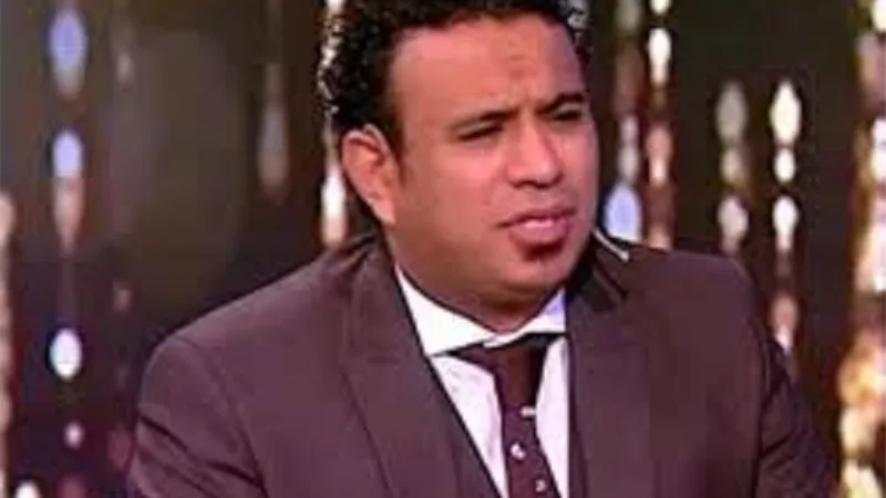 المطرب محمود الليثى ضيفا شرفيأ مع دينا الشربينى فى 