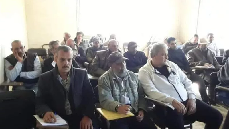 ندوات زراعية في حملة صيانة محصول القمح بالشرقية..صور
