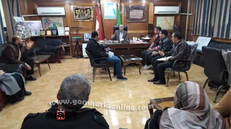 رياض يشدد على سرعة العمل بلجان التصالح والتصدي للتعديات بأنواعها