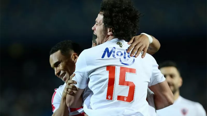 الزمالك يتقدم على بيراميدز بهدف نظيف فى الشوط الأول