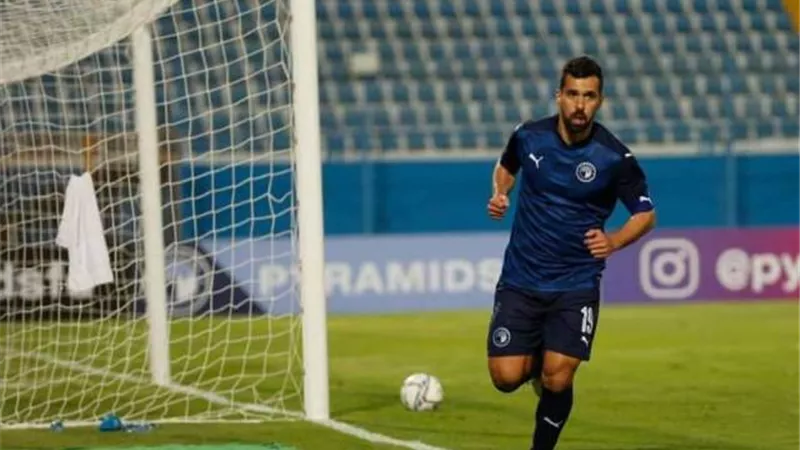 السعيد يقود هجوم بيراميدز فى مواجهة الزمالك بنصف نهائى الكأس