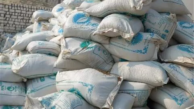 ضبط ٣٨٤طن أسمدة زراعية ومواد غذائية وبترولية منتهية الصلاحية