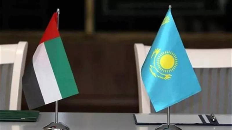 رئيسا الإمارات وكازاخستان يبحثان سبل تعزيز التعاون الثنائي