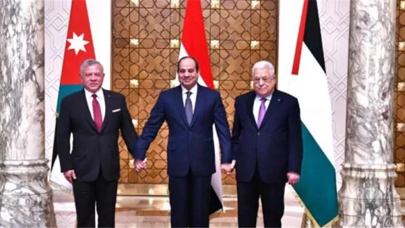 الجمهورية: القمة المصرية الأردنية الفلسطينية تأتي وسط تحديات صعبة