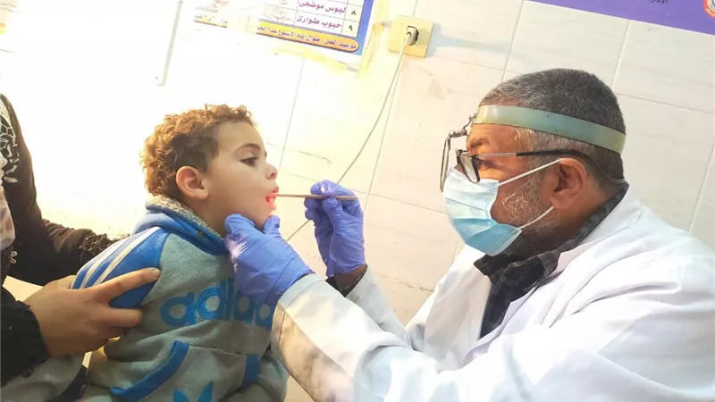 الكشف على٢٣٠٠ مريض بأبوكبير ضمن مبادرة 