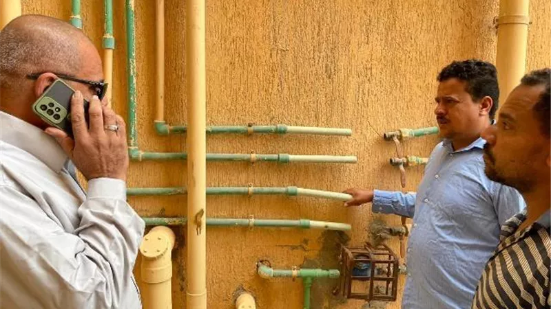 جهاز الشروق يحرر 270 محضر سرقة مياه ونبأ سار للمواطنين.. صور