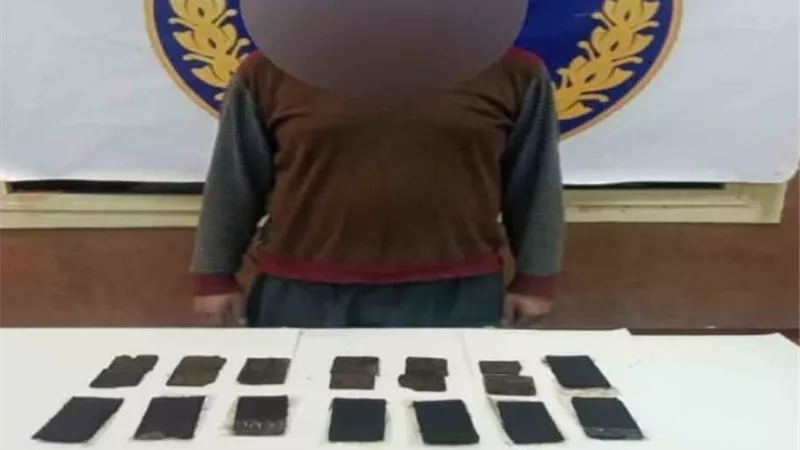 ضبط شخص بـ كمية من الحشيش بالقاهرة