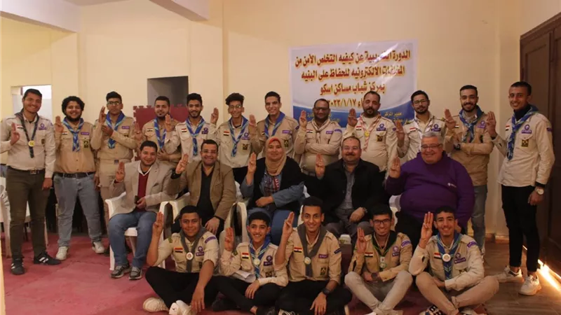 دورة تدريبية عن التخلص من النفايات الإلكترونية..لجوالة مساكن اسكو