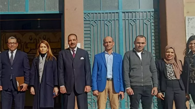 جامعة الفيوم . تعزيز التعاون مع الليونسكوفي شتى المجالات